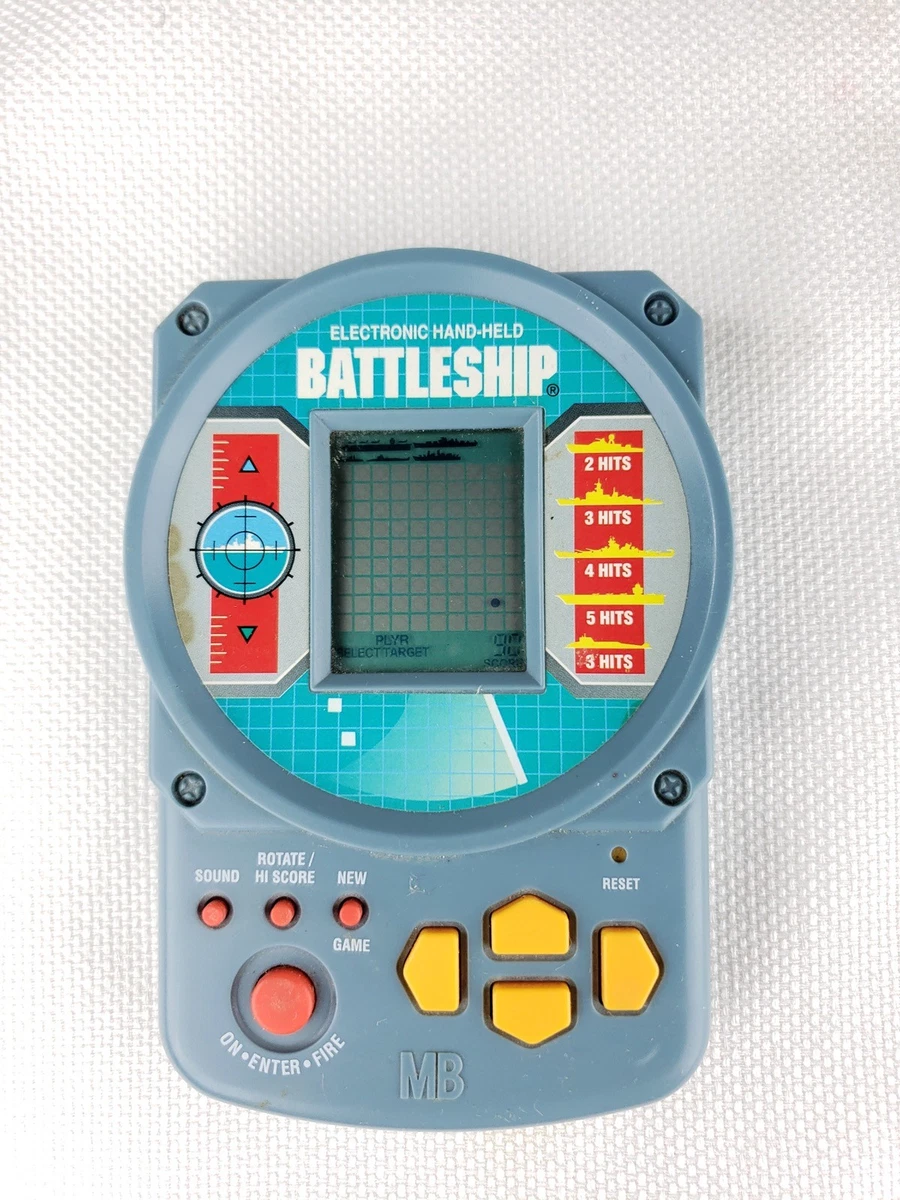 Battleship Milton Bradley Electronic Handheld Battery Operated