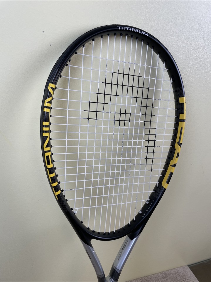 HEAD Ti S1 PRO Titanium Tennis Racquet 4 3/8” - 3 | eBay