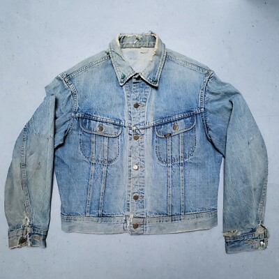 Vintage 60s 70s LEE 101-J Jacket Painted CHANEL No 5 Art Vintage 60s 70s LEE 101-J Jacket Painted CHANEL No 5 Art