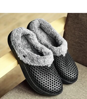Washing Machine Washable Cleaning Fleece Lined Crocs Unisex Winter