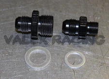 Bosch 044 Fuel Pump Inlet & Outlet Fittings Black 6 AN -6