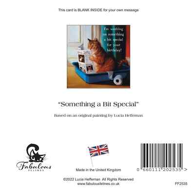 Funny Birthday Card For Cat Lovers - Naughty Bday Card For - View #6