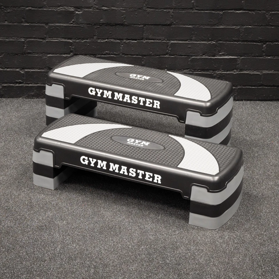 Adjustable Stepper Step Aerobics Platform Board Cardio Fitness Home Exercise - Image 2 of 4