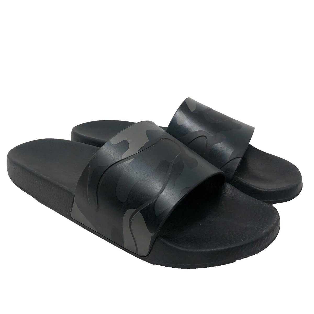 Valentino Garavani Camouflage Rubber Slides Mens 8 Comfort  display picture 2