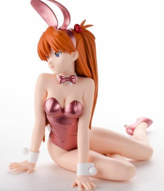 Asuka Japanese style Bunny Ver. フィギュア Neon Genesis Evangelion Premium Bunny Figure Asuka Pink Rose | eBay