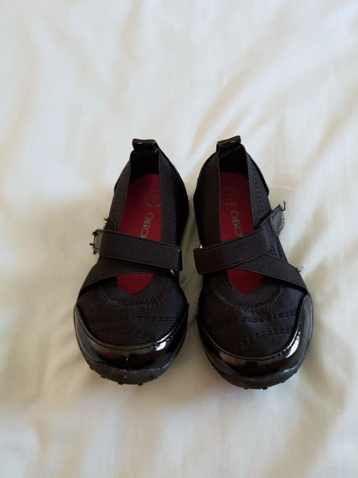 Cherokee Niño Niña Negra Deportiva Mary Jane Talla 7 Foto 2 de 4
