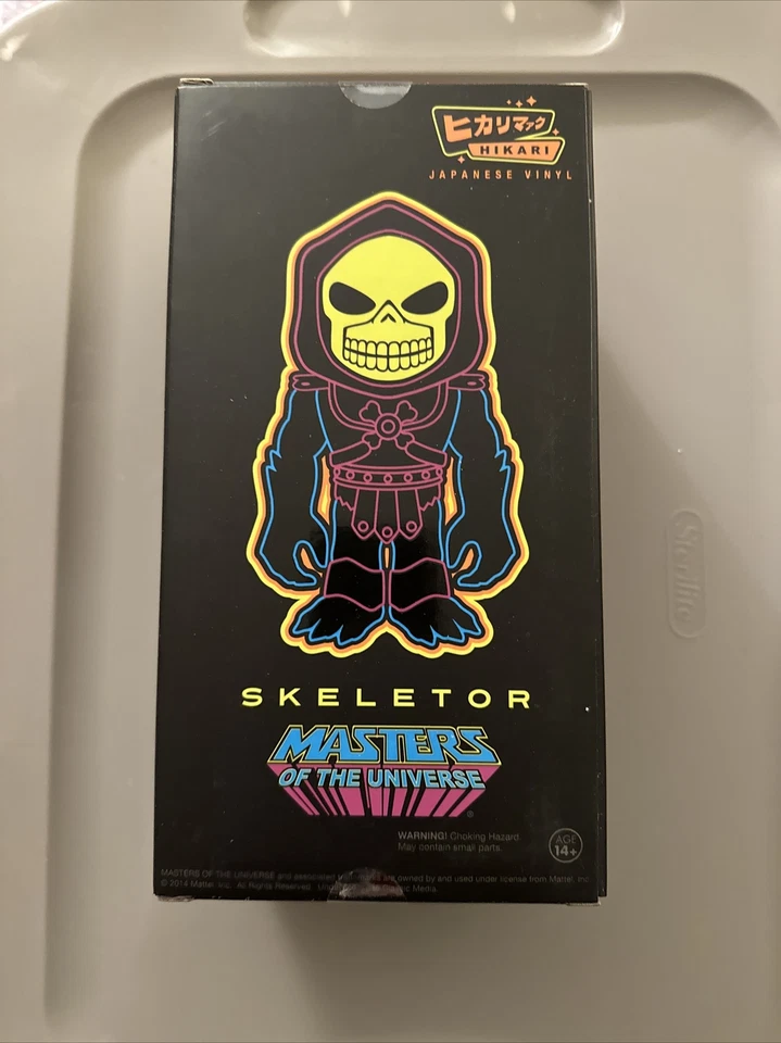ЯПОНСКАЯ ВИНИЛОВАЯ ФИГУРКА FUNKO Hikari SKELETOR 8 дюймов Masters of the Universe sofubi - Изображение 3 из 4