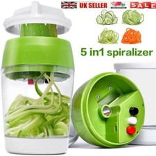 Vegetable Spiralizer Slicer Twister Handheld Spiral Cutter Fruit Grater Chopper