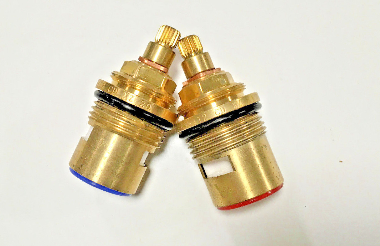 Bristan Bath Tap Ceramic Valves Pair BS5412 CD XZ 24 spline 3/4" G5 eBay