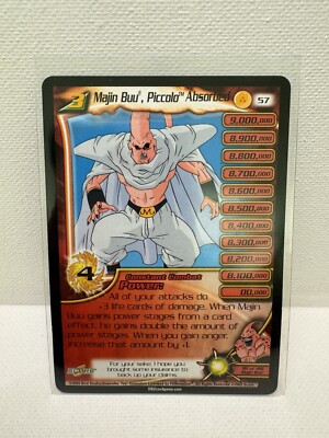 Majin Buu, Piccolo Absorbed 2003 Score UNLIMITED Dragon Ball Z DBZ