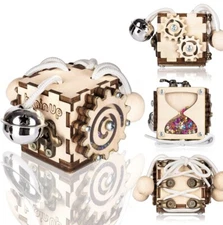 Busy Cube Montessori Toy For Toddlers