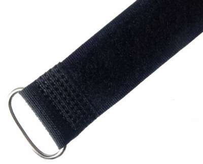 10 Fascette In Velcro Fascette Per Cavi FK 50 Cm X 50 Mm Blu Fascette In Velcro Occhiello In Metallo - Foto 7