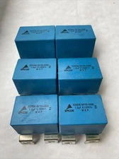 LOT OF 6- Epcos B32656-S0105-K500 Capacitor 1.0UF 1000V