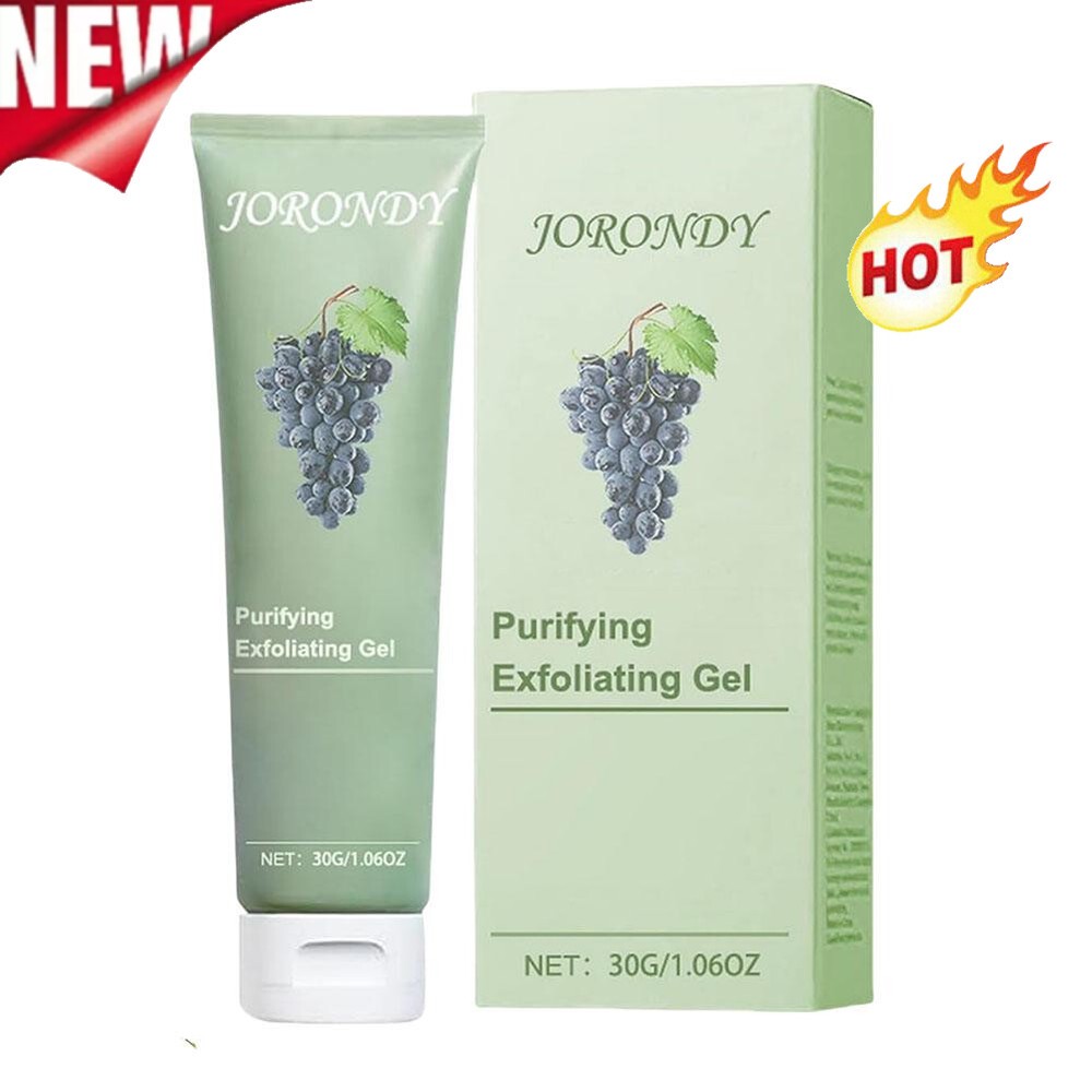 JORONDY Purifying Exfoliating gel Advanced Scrub Gel Deep Cleansing Face  Body♡,
