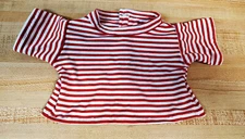 JUST IN -NEW STRIPE TEE STRIPED SHIRT for 12" CPK CABBAGE PATCH KIDS-BABIES