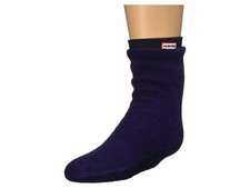 New 60 Hunter Kids Unisex Blue Thermal Fleece Original Fit Boot Socks Size XL