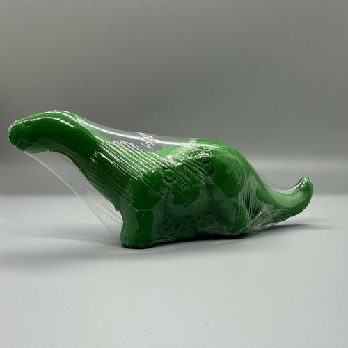 Sinclair Dino Soap Advertising Green Brontosaurus Service Station Bonus Sticker - Picture 3 of 9