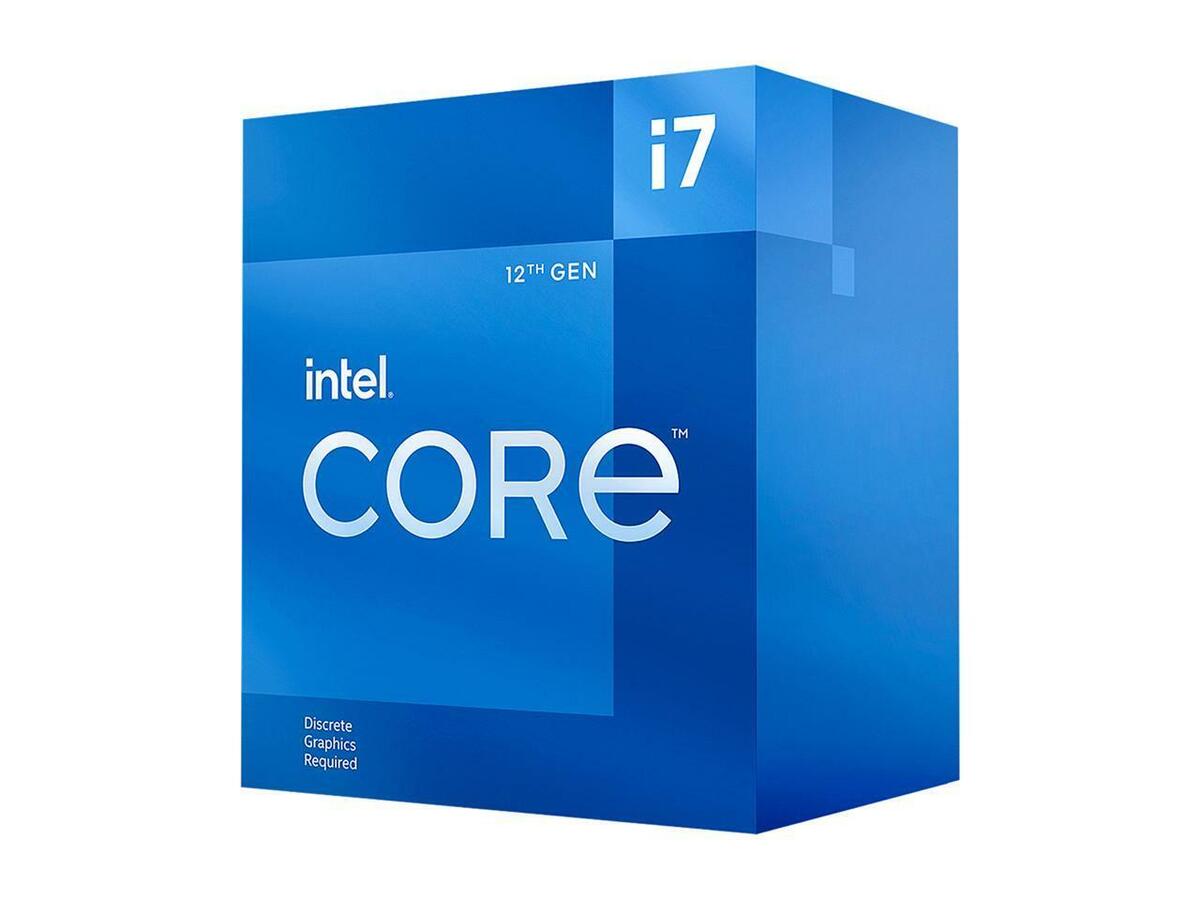 Intel Core i7-12700F - Core i7 12th Gen Alder Lake 12-Core (8P+4E) 2.1 GHz  LGA 1