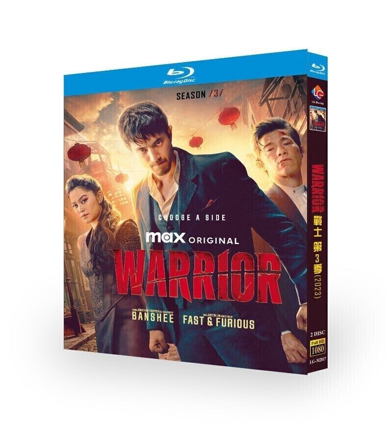 Warrior Season 3 Blu-ray BD TV Series All Region Boxset 2023