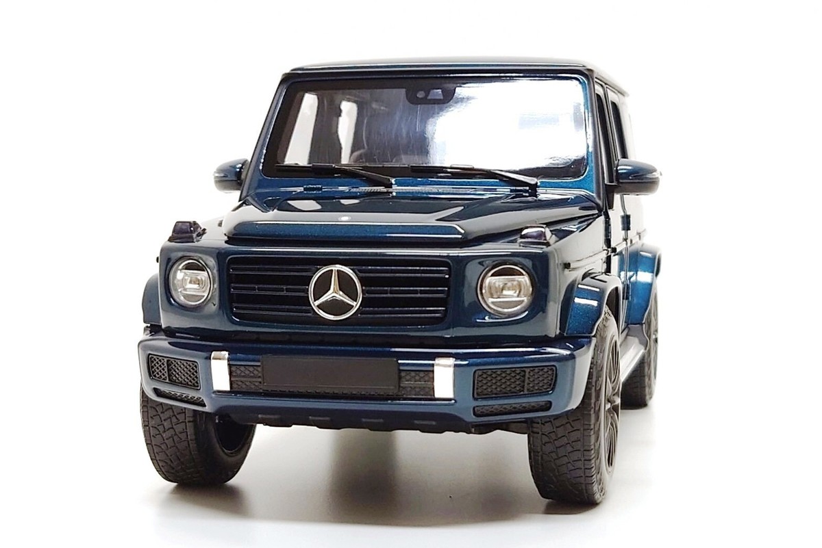 ミニチャンプス ベンツ G400d 1/18 ミニカー チャイナブルー Minichamps 1:18 Mercedes-Benz G500 (W463) in Sea Blue Metallic | eBay