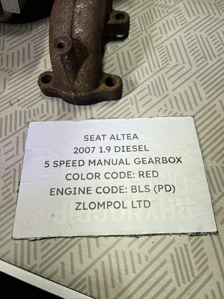 Seat Altea 2007 1.9D BLS - турбокомпрессор GT1646U HGR036253014F - Изображение 2 из 4