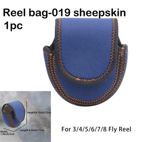 Maxcatch Fly Fishing Reel Pouch, Neoprene Conventional Fishing Reel Cover/Case - Picture 7 of 10