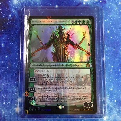 Nissa, Ascended Animist  453 (Phyrexian Text Compleat Foil) Near Mint MTG Magic