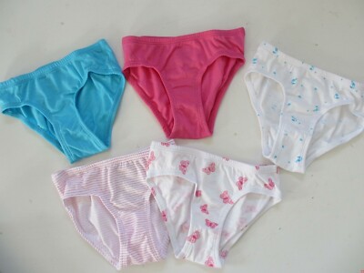 Schiesser 5 pack Slips Unterhosen 173271 NEU Girls World Gr. 92 SALE %%