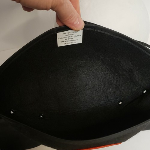 Disneyland Park Mickey Mouse Ears Felt Hat & Plastic Ears Walt Disney Adult Size - Picture 4 of 4