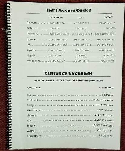 MARIAH CAREY - VINTAGE FEB - MARCH 2000 LARGE MNGR BAND CREW ONLY TOUR ITINERARY - Picture 4 of 9