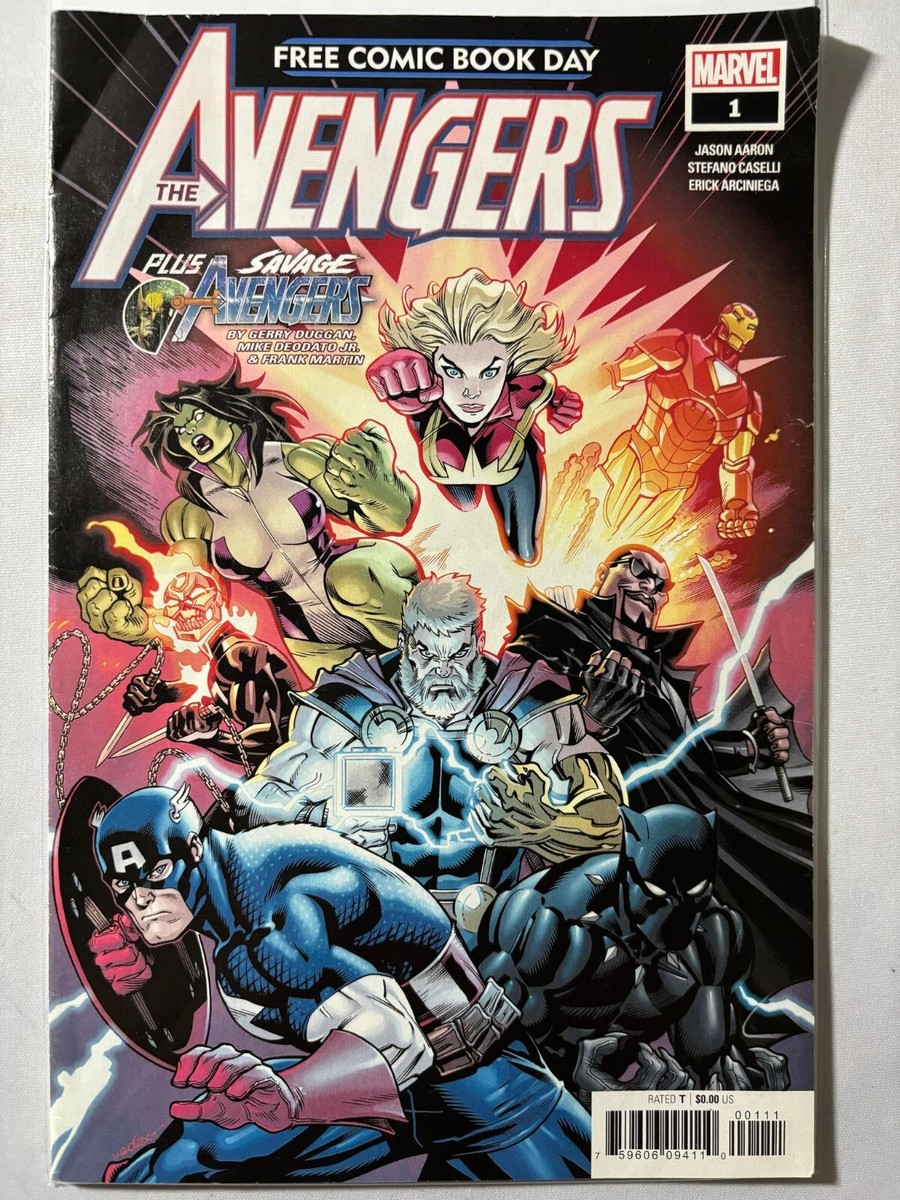 FCBD The Avengers Plus Savage Avengers #1 Free Comic Book Day (C3