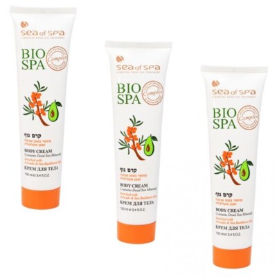 SEA OF SPA BODY CREAM PACK OF 3 TUBES- 3.4 FL OZ EACH