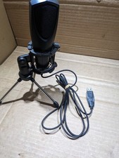 PC USB Wired Mic W/ Filter - Black - MU28006 W/ Stand