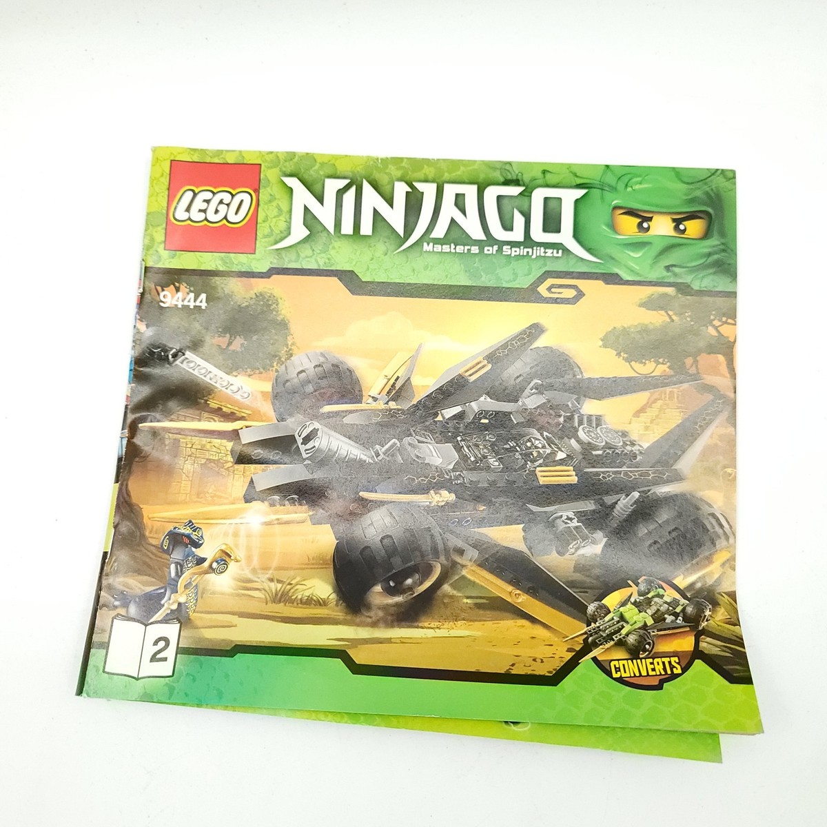 LEGO NINJAGO 9444 COLE'S TREAD ASSAULT MASTERS INSTRUCTIONS