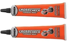 Dykem Cross Check Torque Seal Tamper-Proof Indicator Paste Orange (2 Pack)