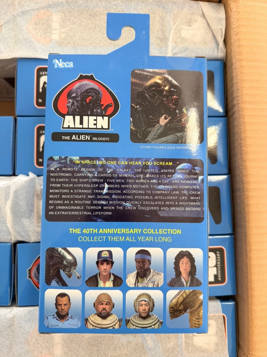 NECA Alien 40th Anniversary The Alien (Bloody) Xenomorph Action