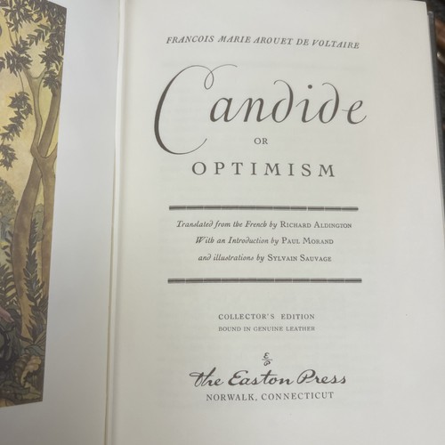 Easton Press - Candide by Voltaire Leather Bound Gold Gilt - Picture 6 of 7