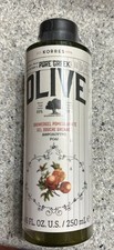 Korres Pure Greek Olive Shower Gel Pomegranate Scent 8.45 oz New Sealed