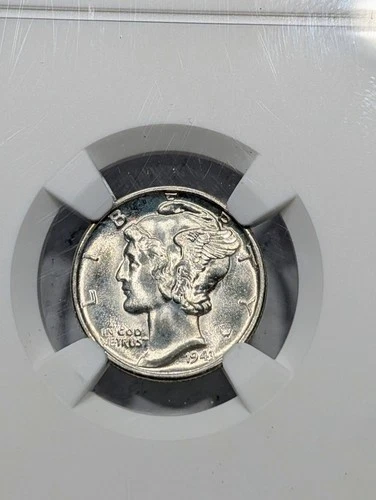 1943-S NGC MS/67+ Mercury Dime Clean White Stunning Coin!