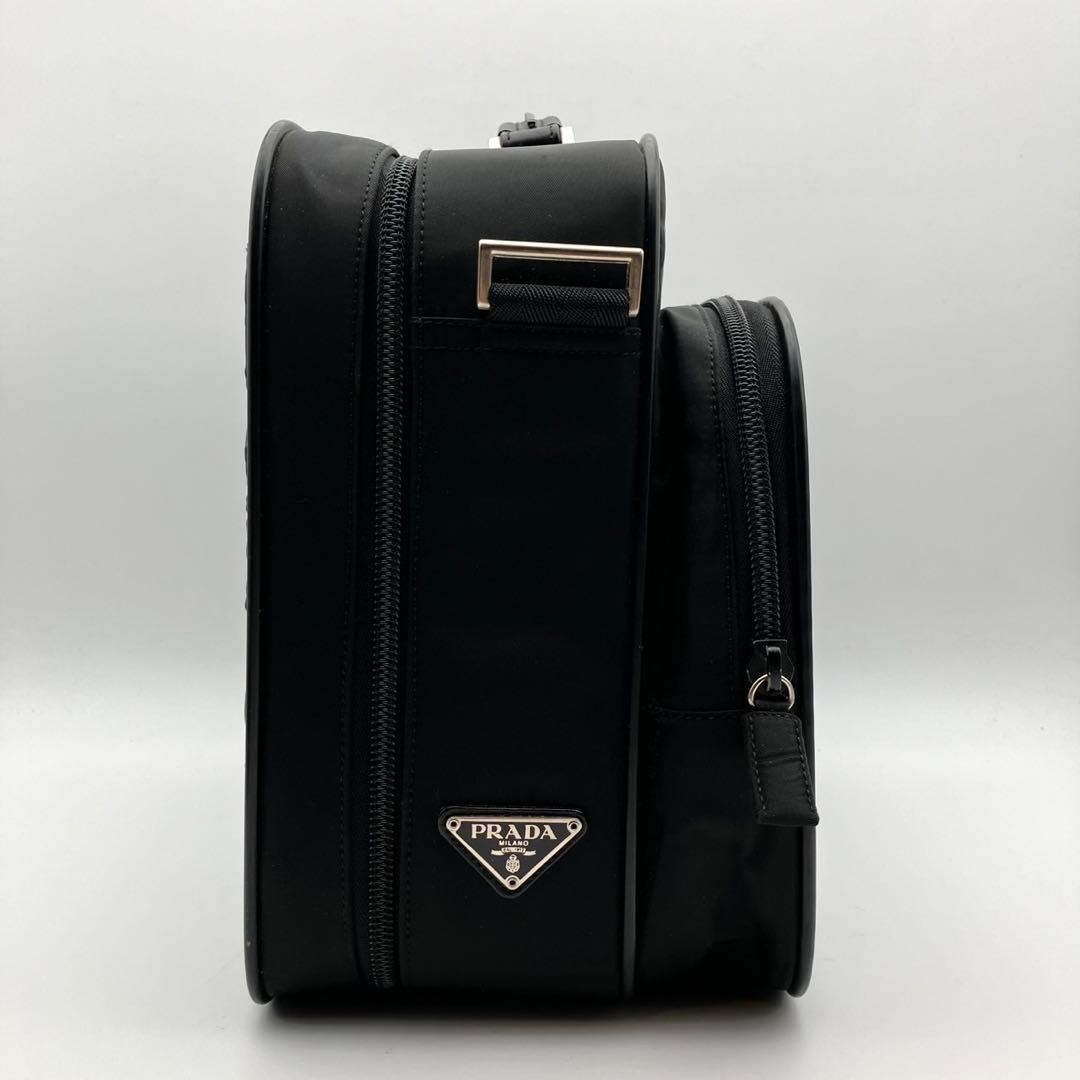 PRADA Business Bag Shoulder Bag 2way Nylon Black thumbnail 4