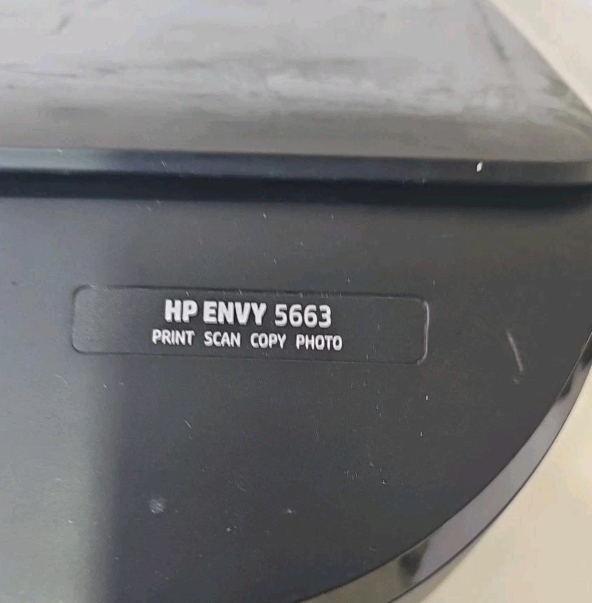 Impresora todo en uno HP Envy 5663. Necesita tinta. Estaba usando tinta instantánea HP. ¡COMO ESTÁ! Foto 2 de 4