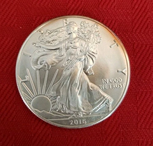 2016 1 oz Silver American Eagle BU