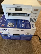 Epson EcoTank ET-2800 Wireless All-in-One Color Inkjet Printer/Scanner White