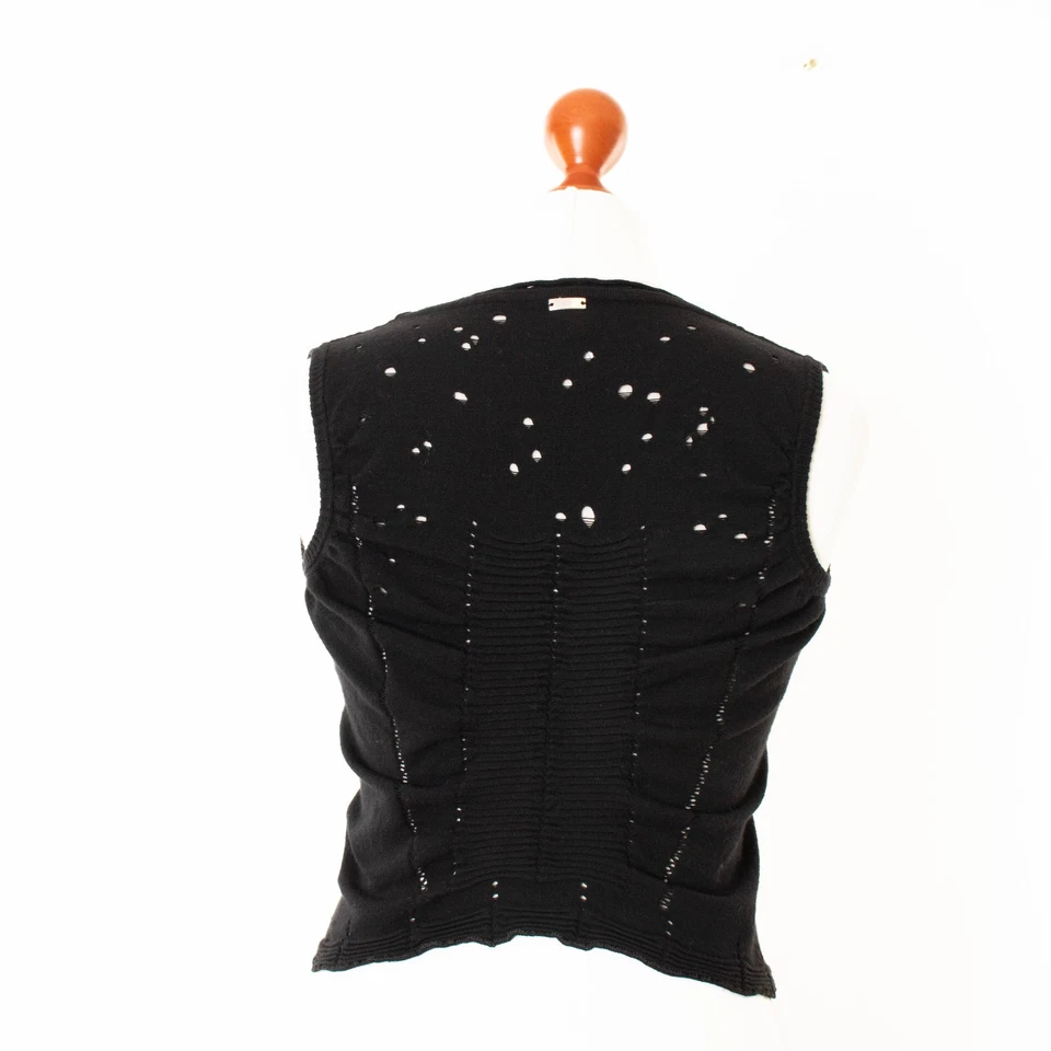 Damen HIGH USE by Claire Campbell Schwarz Ärmellos Top Größe S  13381 - Bild 4 von 4