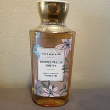 NEW SEALED Bath  Body Works WHIPPED VANILLA CHIFFON Shower Gel, 10 oz RETIRED