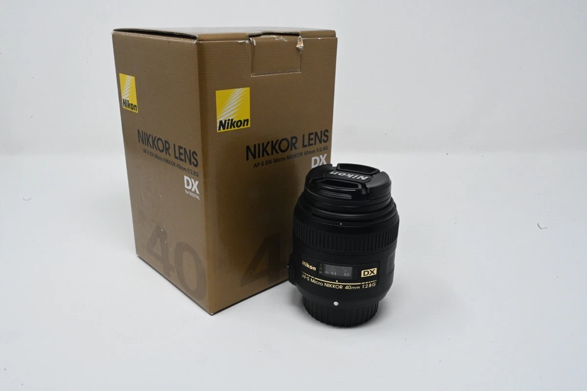 Nikon AF-S DX Micro NIKKOR 40mm f/28G 箱付 Nikon AF-S DX Micro NIKKOR 40mm f/28G 箱付│hiai.co.jp