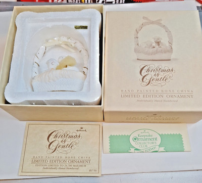 Hallmark Keepsake Christmas Ornament - Christmas is Gentle - 1987 - MIB DV96