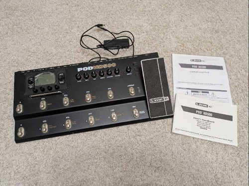 Line 6 POD HD500 Guitar Multi-FX Processor Modeling Pedal with Original Box