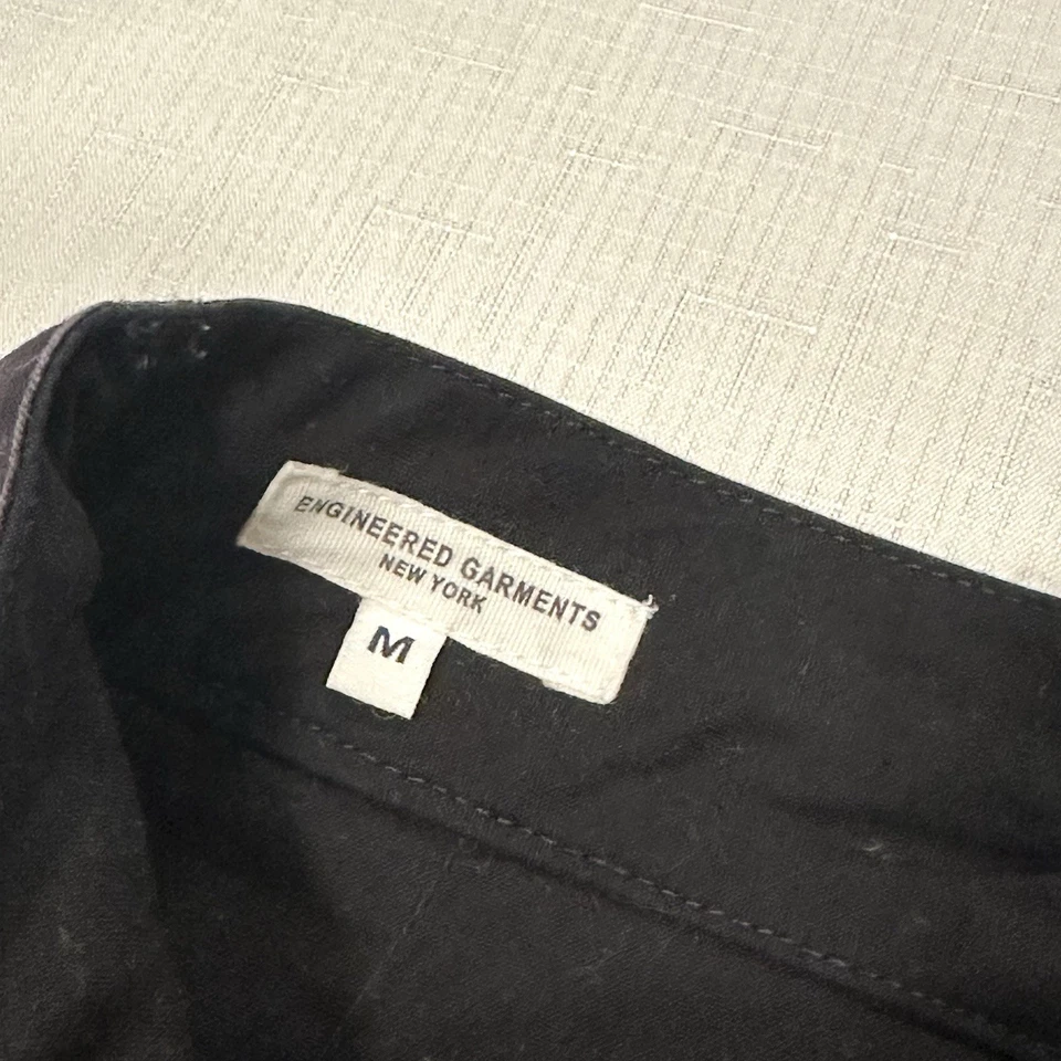 Engineered Garments Ghurka Shorts Navy Cotton Size M Medium - Image 3 of 4