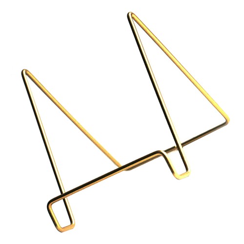 Metal Bookshelf Office Travel Desktop Bookcase Text Stand Tablet Holder for - 第 12/12 張圖片